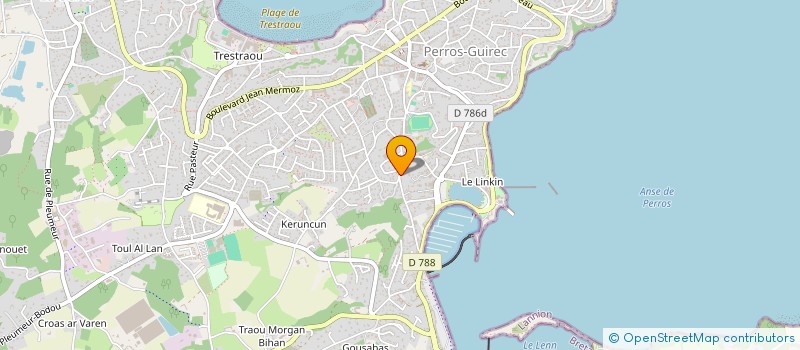 localisation de l'entreprise VEM COSYTUDE  PERROS-GUIREC