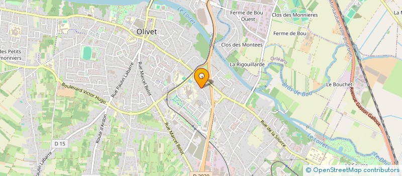 localisation de l'entreprise VEMA HYDROGEN à SAINT-DENIS-EN-VAL