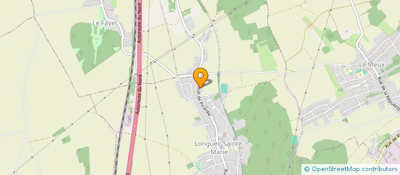 localisation de l'entreprise VEMBRIA  LONGUEIL-SAINTE-MARIE