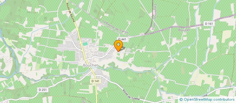 localisation de l'entreprise VEMECO  BOUCHET