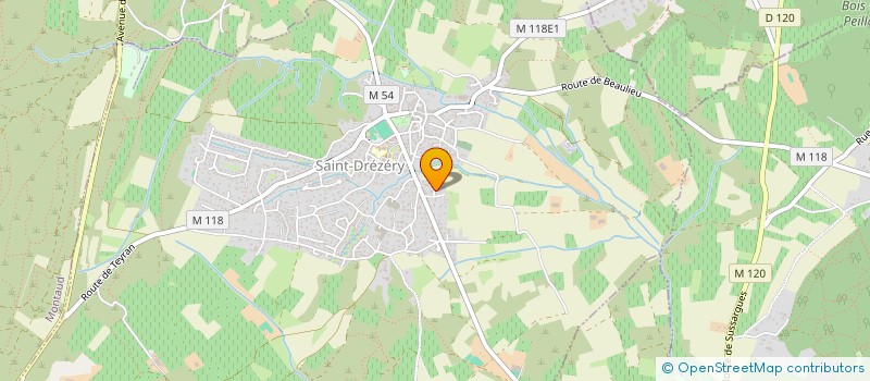 localisation de l'entreprise VEMG  SAINT-DREZERY