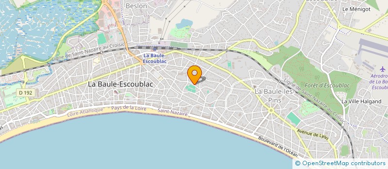 localisation de l'entreprise VEN.DRE.DI à LA BAULE-ESCOUBLAC