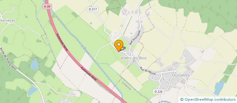 localisation de l'entreprise VEN LINE à VILLERS-LES-BOIS