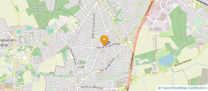 localisation de l'entreprise VENA à PONTAULT-COMBAULT