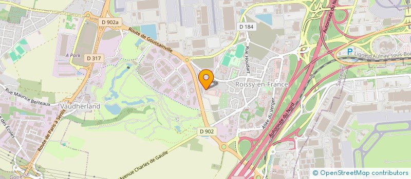 localisation de l'entreprise VENABIL à ROISSY-EN-FRANCE