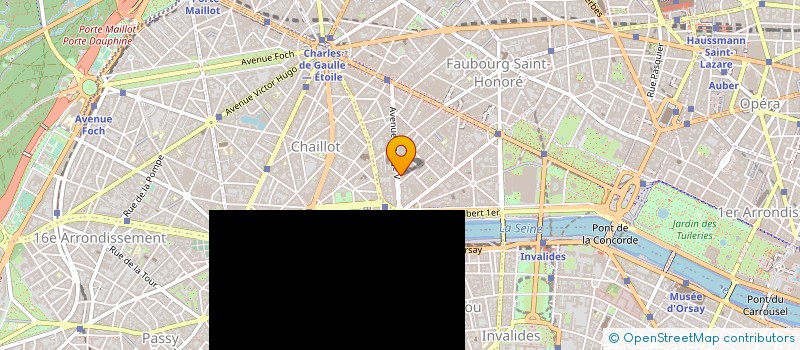 localisation de l'entreprise VENACO 104  PARIS