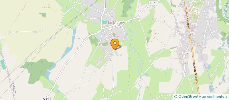 localisation de l'entreprise VENADENT à LE MAGNY