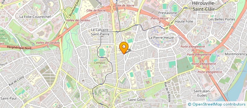 localisation de l'entreprise VENAKI  CAEN