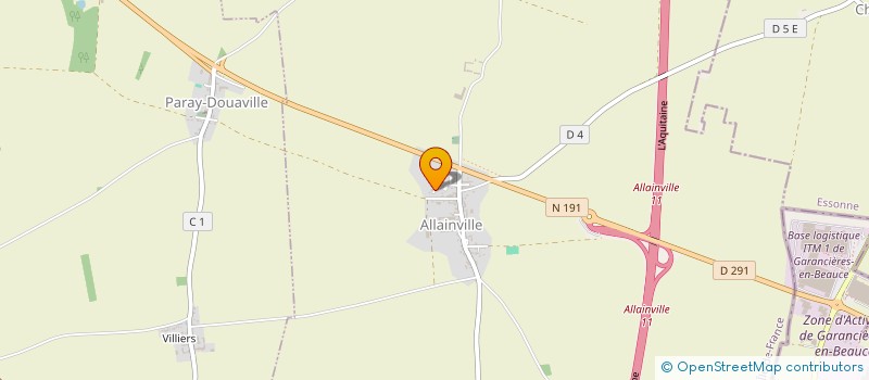 localisation de l'entreprise VENANCIO ET VALENTE à ALLAINVILLE
