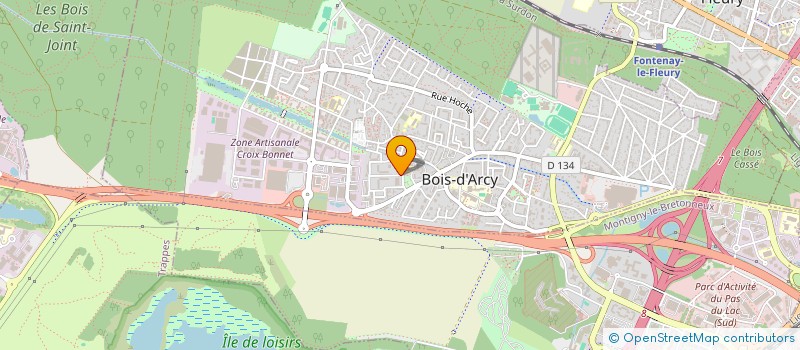 localisation de l'entreprise VENANCIO MEDIAS à BOIS-D'ARCY