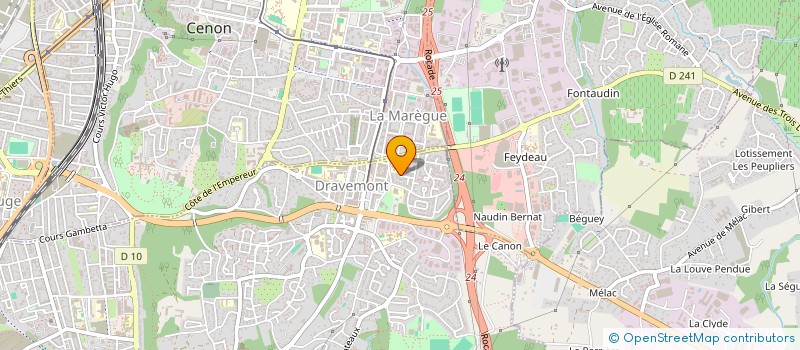 localisation de l'entreprise VENANDI IMMO  FLOIRAC