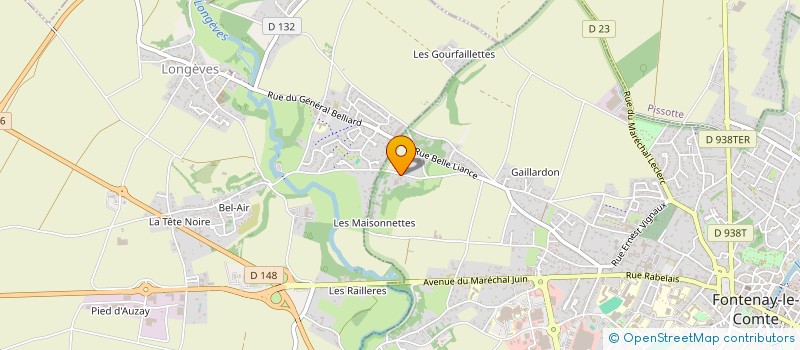 localisation de l'entreprise VENANT à FONTENAY-LE-COMTE