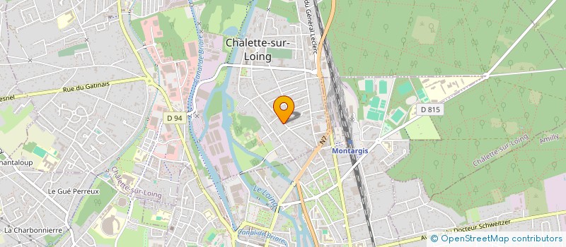 localisation de l'entreprise VENANT TRAITEUR AND CO à CHALETTE-SUR-LOING