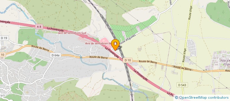 localisation de l'entreprise VENAQUI à VENTABREN
