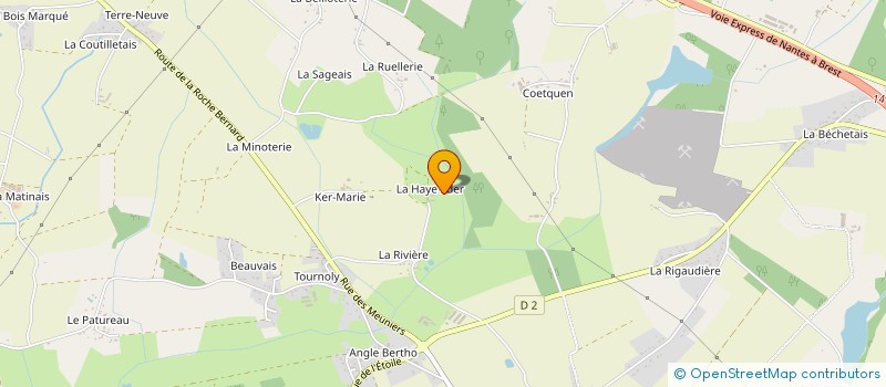 localisation de l'entreprise VENATOR  MISSILLAC