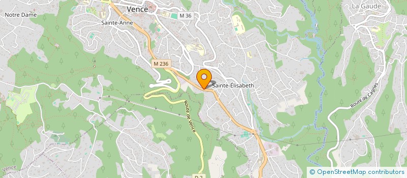 localisation de l'entreprise VENCE ETANCHEITE  VENCE