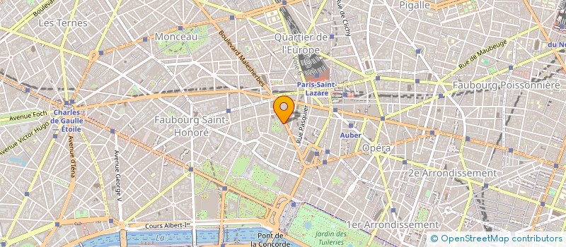 localisation de l'entreprise VENCHI FRANCE SAINT LAZARE à PARIS