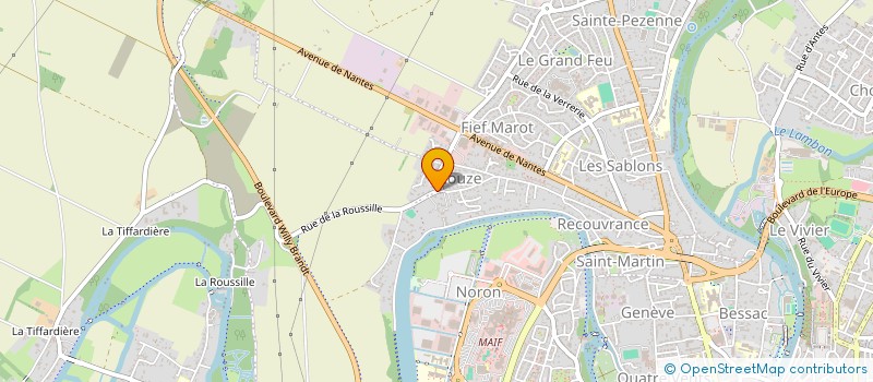 localisation de l'entreprise VEND DES LITS à NIORT