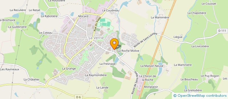 localisation de l'entreprise VEND'EVENTS à CHANVERRIE
