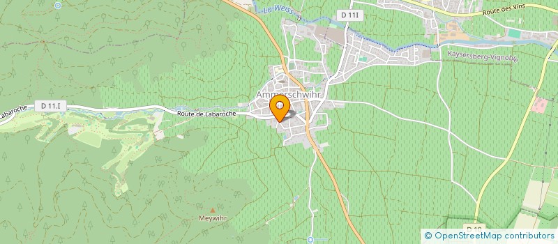 localisation de l'entreprise VENDANGES SERVICE à AMMERSCHWIHR