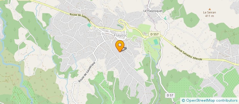 localisation de l'entreprise VENDANGES TARDIVES  FLAYOSC