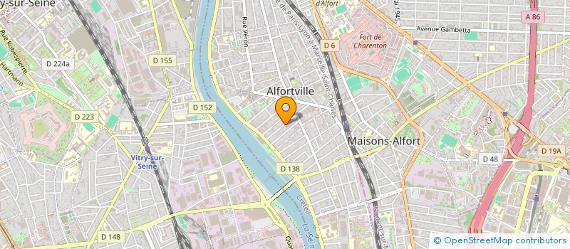 localisation de l'entreprise VENDANL'DO à ALFORTVILLE