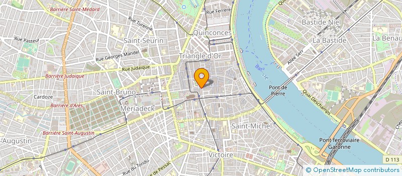 localisation de l'entreprise VENDAVEL à BORDEAUX