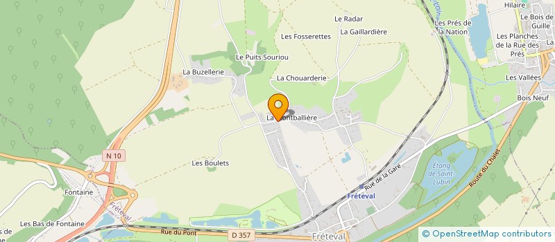 localisation de l'entreprise VENDE à FRETEVAL
