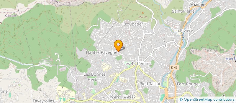 localisation de l'entreprise VENDEAUME à TOULON