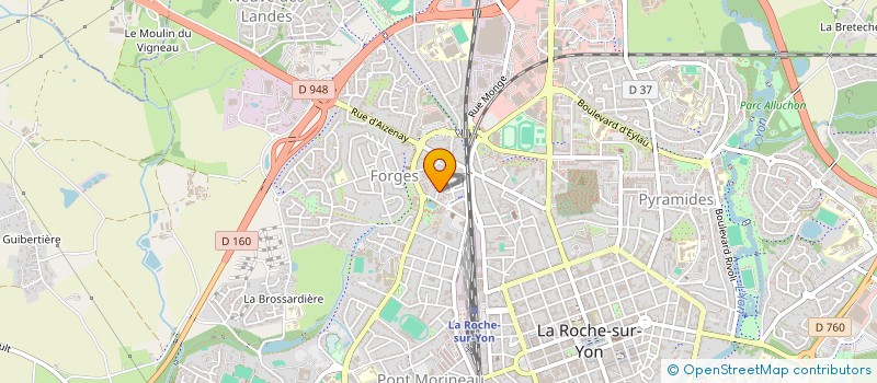 localisation de l'entreprise VENDEE CHUTE LIBRE à LA ROCHE-SUR-YON