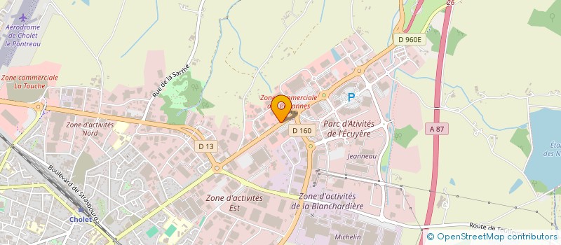 localisation de l'entreprise VENDEE CONSEIL SECURITY à CHOLET
