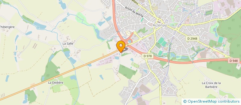 localisation de l'entreprise VENDEE CONSEILS ET FORMATIONS  AIZENAY