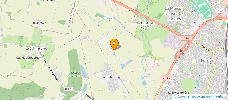 localisation de l'entreprise VENDEE DANSES MUSIQUES DU MONDE à LA ROCHE-SUR-YON