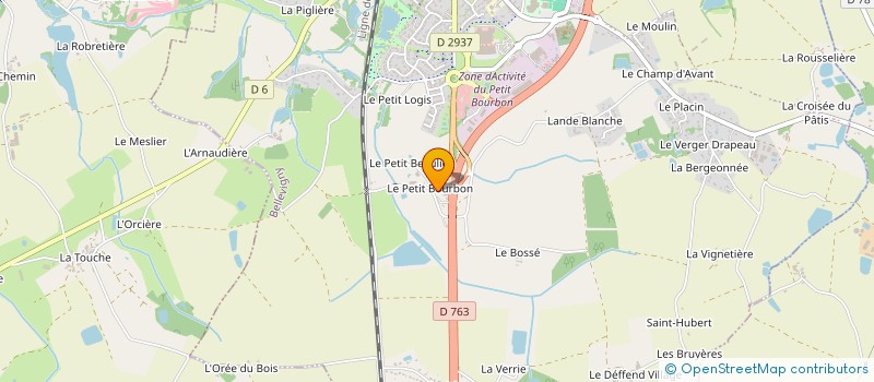 localisation de l'entreprise VENDEE ESPACE KARTING à BELLEVIGNY
