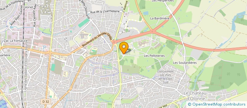 localisation de l'entreprise VENDEE-GLOBOCULAIRE à LES SABLES D'OLONNE