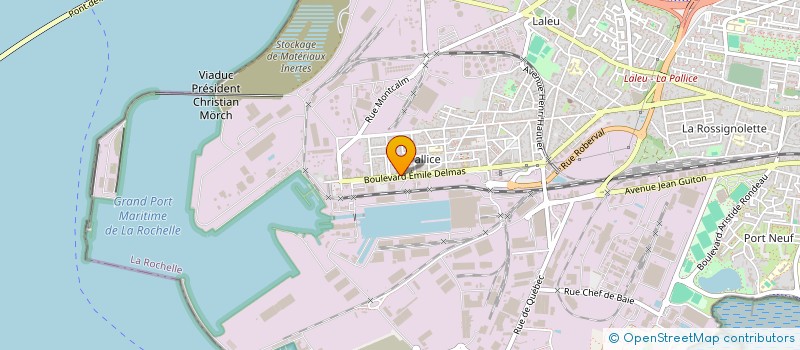 localisation de l'entreprise VENDEE-ILES à LA ROCHELLE