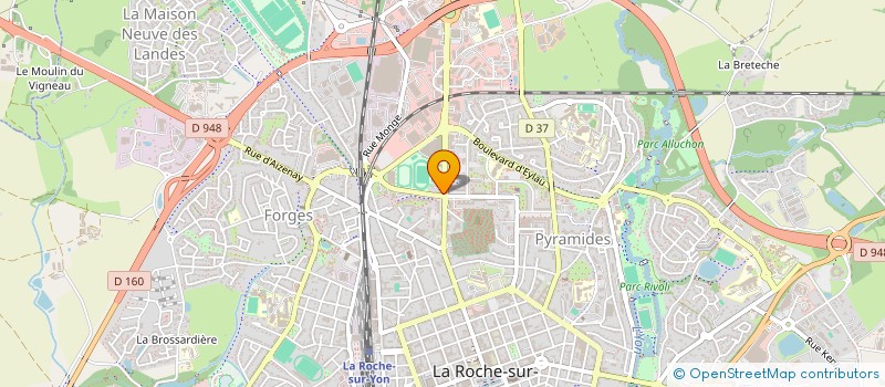 localisation de l'entreprise VENDEE LOGIS SERVICES à LA ROCHE-SUR-YON