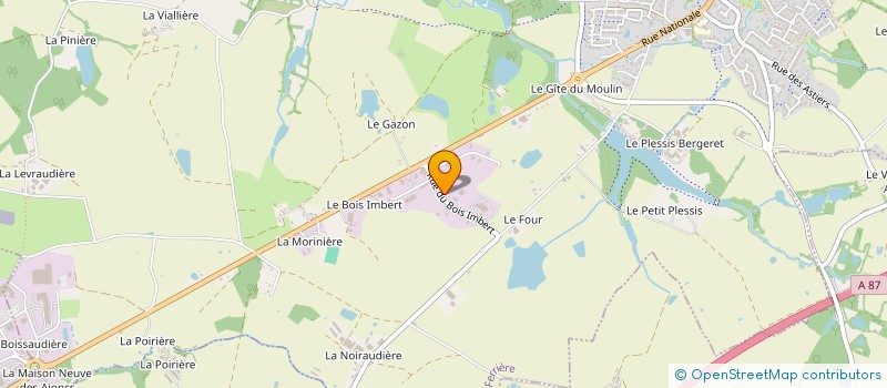 localisation de l'entreprise VENDEE LOIRE BROYAGE à LA FERRIERE