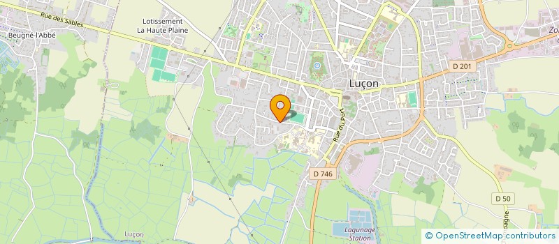 localisation de l'entreprise VENDEE LUCON FOOTBALL  LUCON