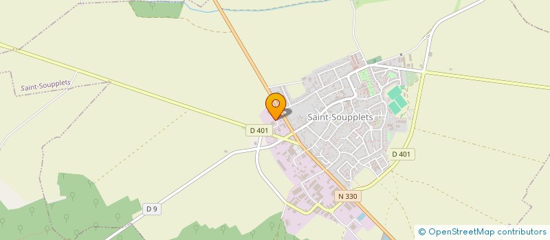 localisation de l'entreprise VENDEE MATERIEL TRAVAUX PUBLICS à SAINT-SOUPPLETS