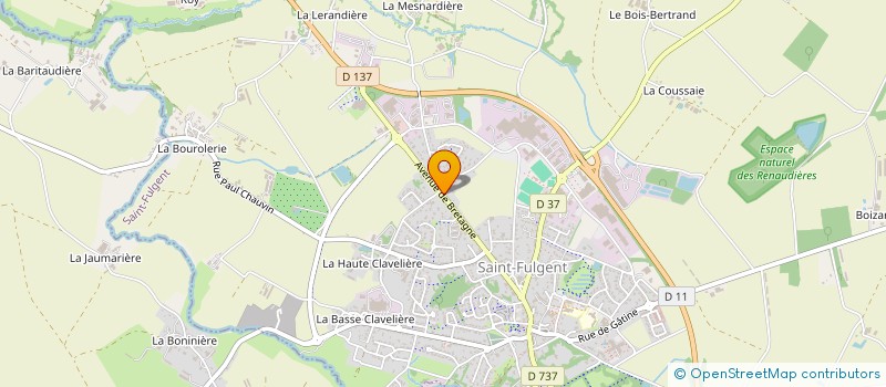 localisation de l'entreprise VENDEE MODELISME NAVAL à SAINT-FULGENT