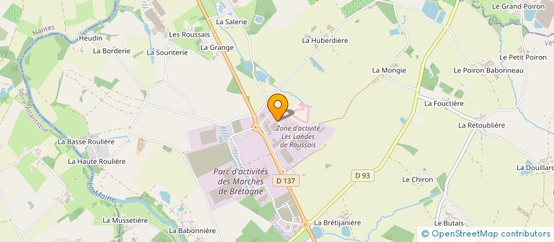 localisation de l'entreprise VENDEE NEGOCE ACIERS à MONTAIGU-VENDEE