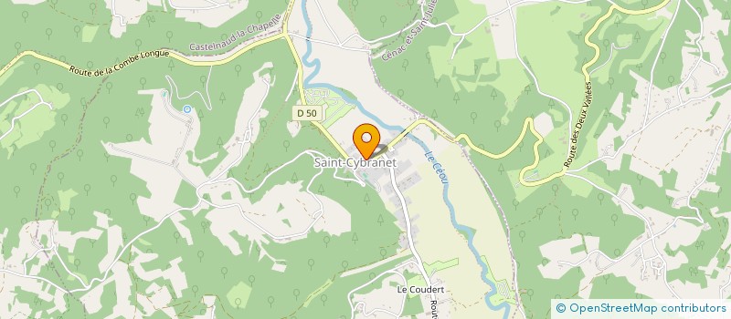 localisation de l'entreprise VENDEE PERIGORD  SAINT-CYBRANET