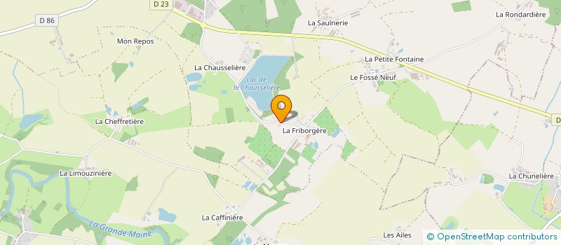 localisation de l'entreprise VENDEE PLOMBERIE CHAUFFAGE à MONTAIGU-VENDEE