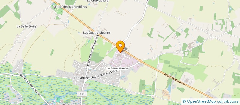 localisation de l'entreprise VENDEE PRO AUTO  SALLERTAINE