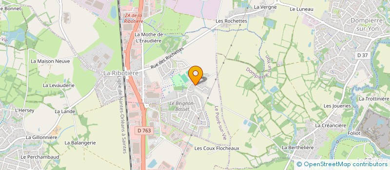 localisation de l'entreprise VENDEE PRO SECURITE à LE POIRE-SUR-VIE