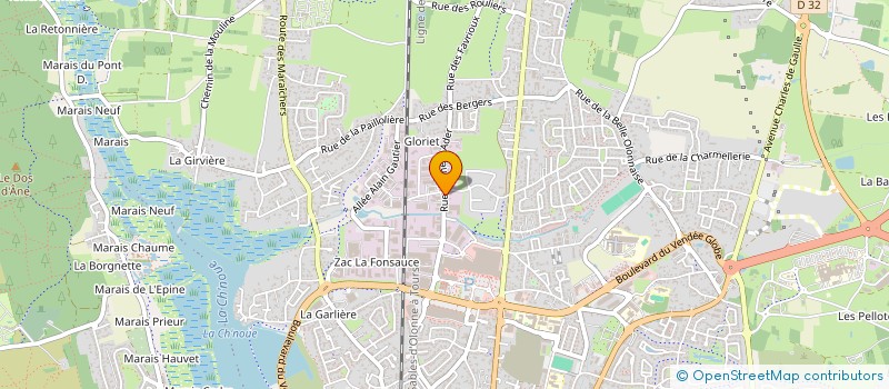 localisation de l'entreprise VENDEE PROTECTIONS à LES SABLES D'OLONNE