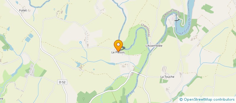 localisation de l'entreprise VENDEE STOCKAGE à SAINT-HILAIRE-LE-VOUHIS
