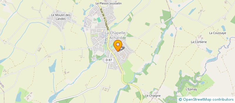 localisation de l'entreprise VENDEE VINTAGE VAN  LES ACHARDS