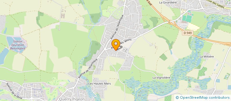 localisation de l'entreprise VENDEE-VOUS  TALMONT-SAINT-HILAIRE